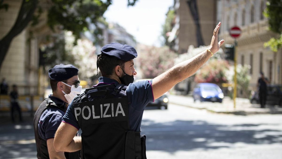 Imagen de la policía italiana.
