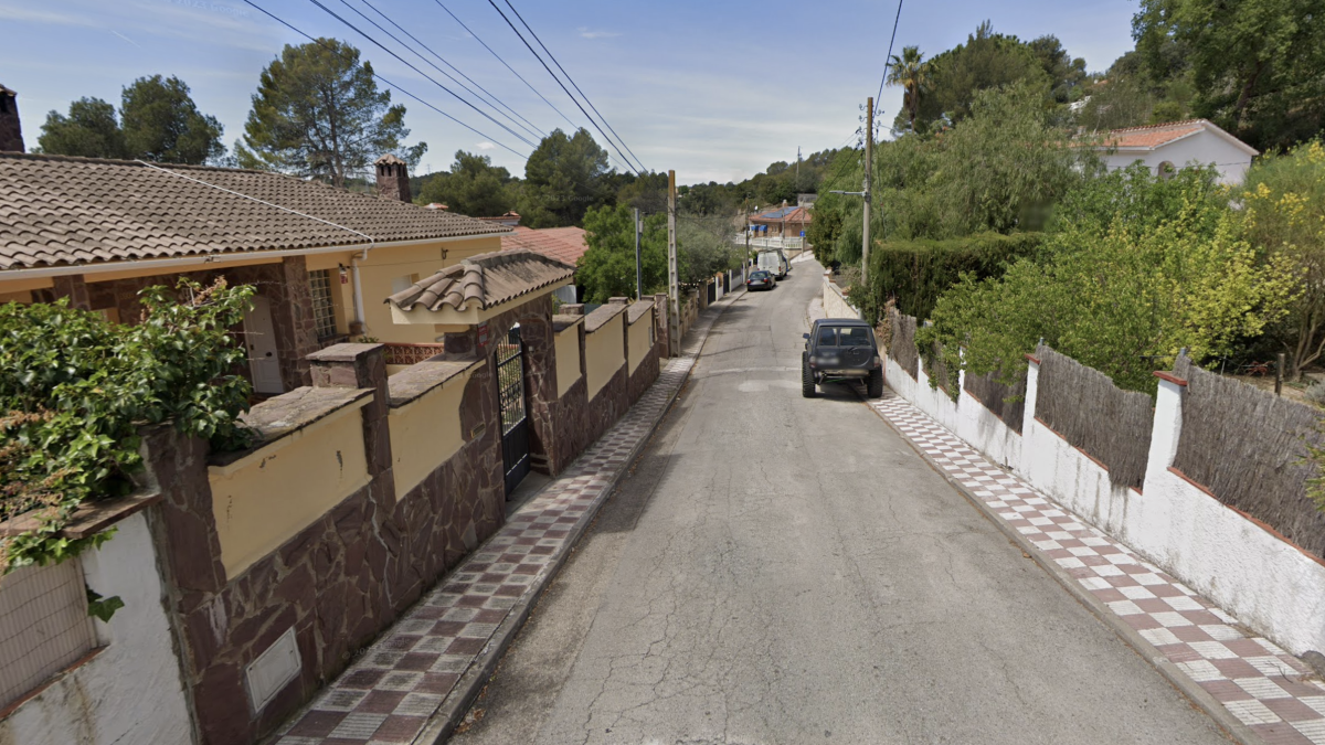 Imatge del carrer Montblanc d'Esparreguera.