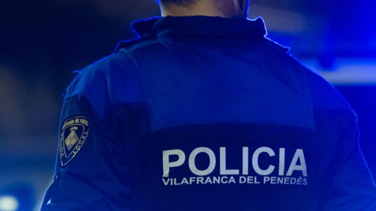 Imatge de la Policia Local de Vilafranca del Penedès.