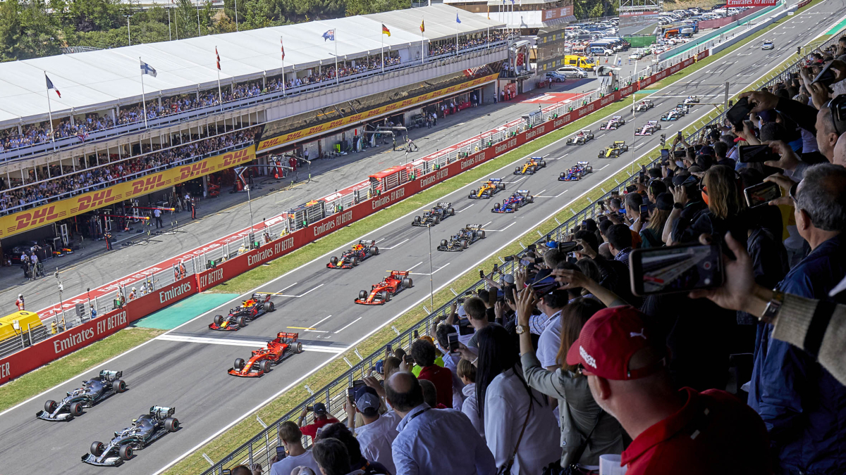 El Circuito de Barcelona - Cataluña de Montmeló durante una edición del Gran Premio de España de Fórmula 1.