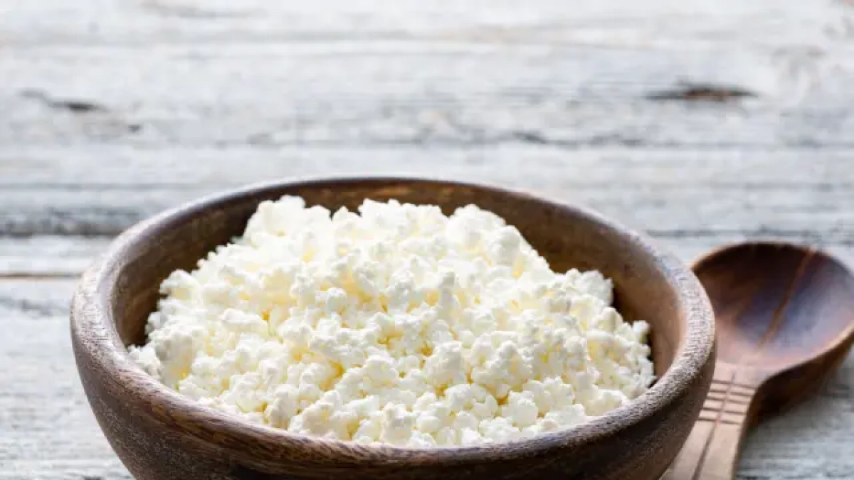 Imagen de archivo de queso cottage