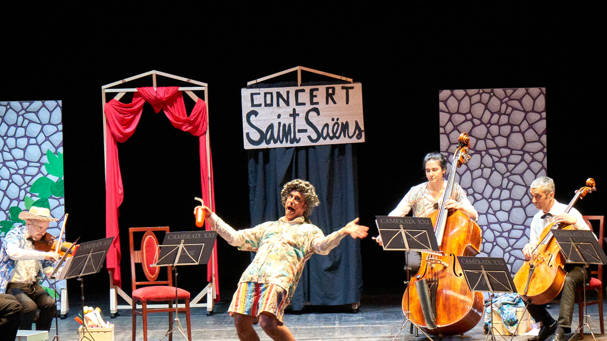 Imagen de archivo de la representación de ‘El Carnaval de los animales’ que se podrá ver en el Teatro Tarragona.