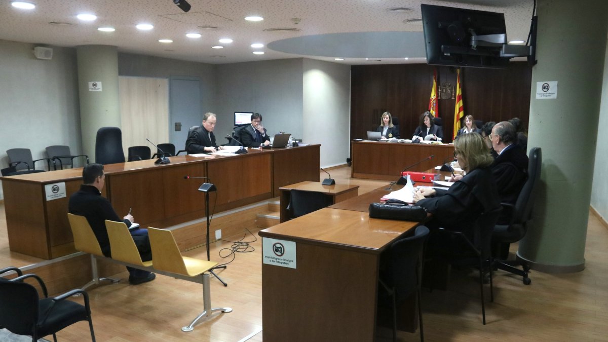 El juicio celebrado en la Audiencia de Lleida.