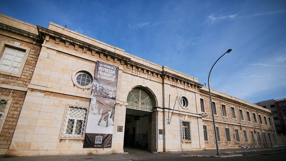 Imatge de la façana actual de l'antiga presó de Tarragona.