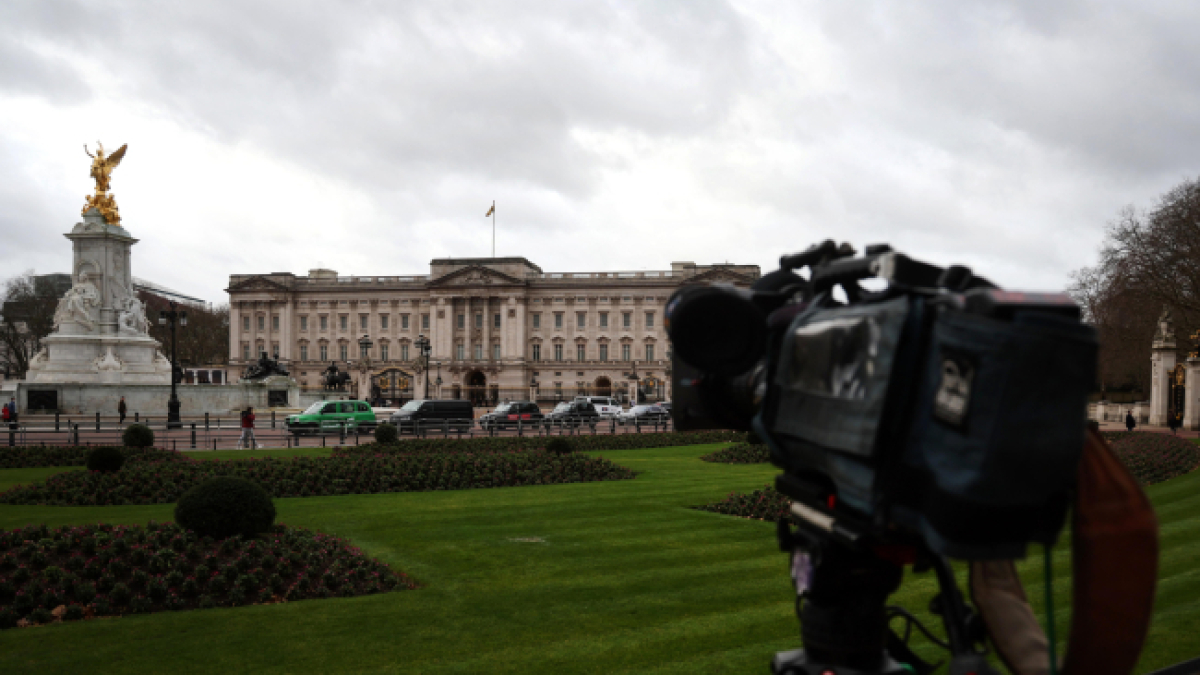 Imagen del palacio de Buckingham en Londres