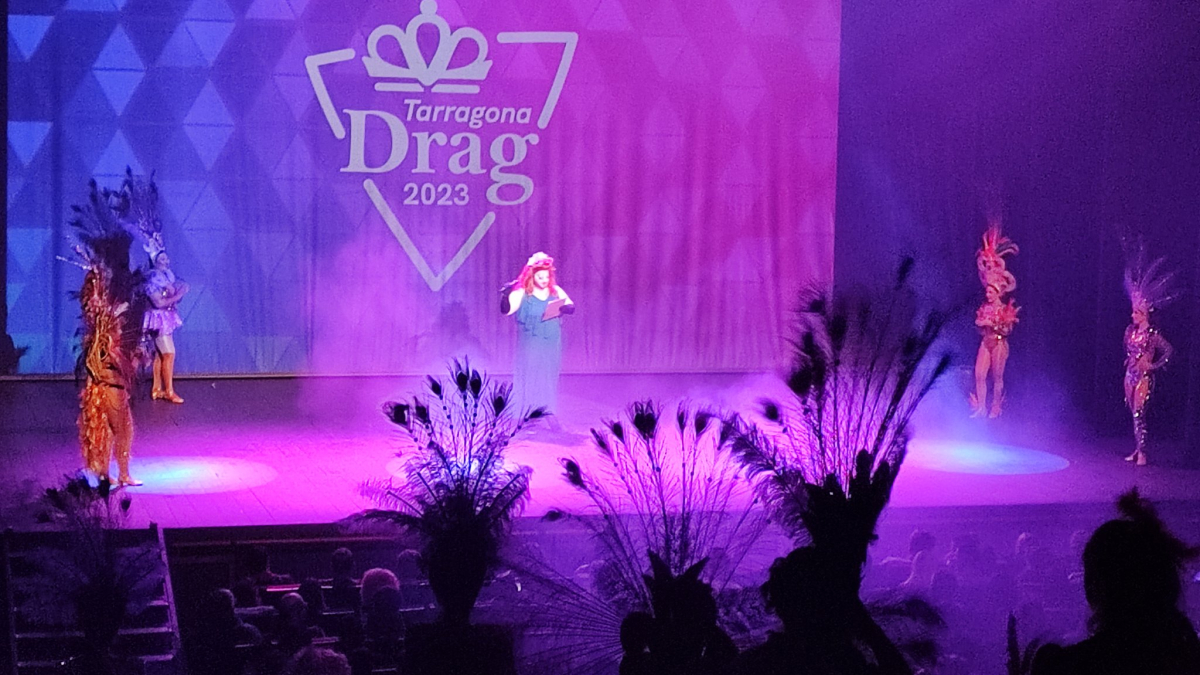 Imatge de la Gala Drag de Tarragona.