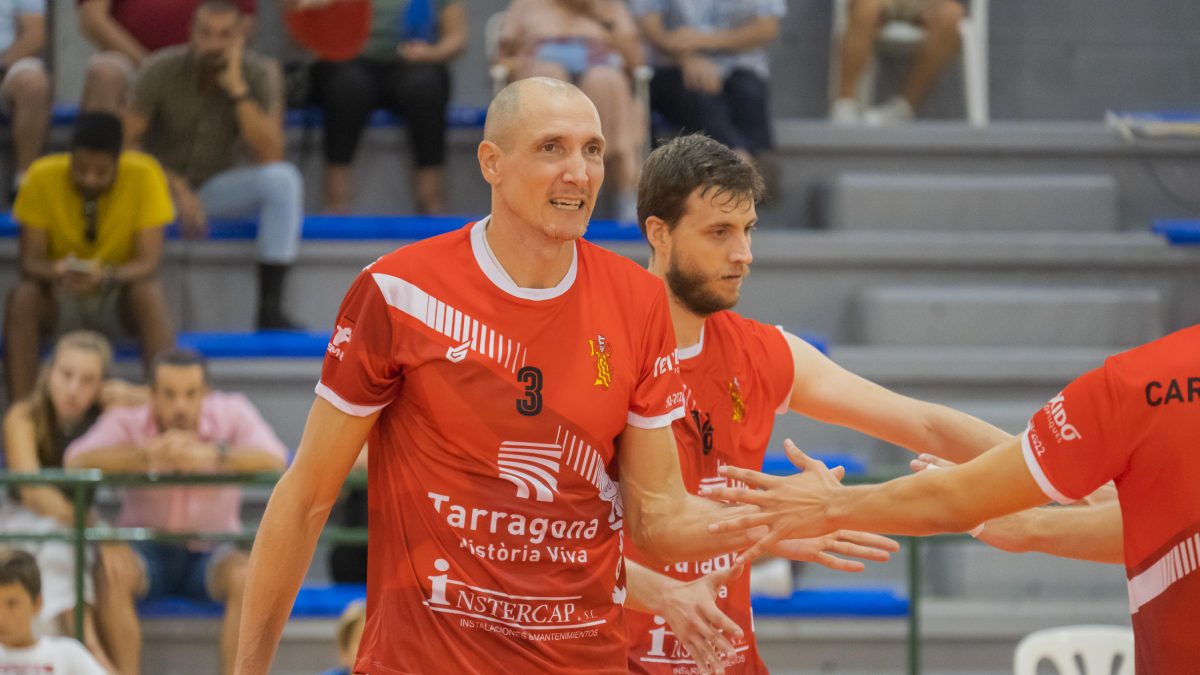 El jugador del CV Sant Pere i Sant Pau, Julián García-Torres.