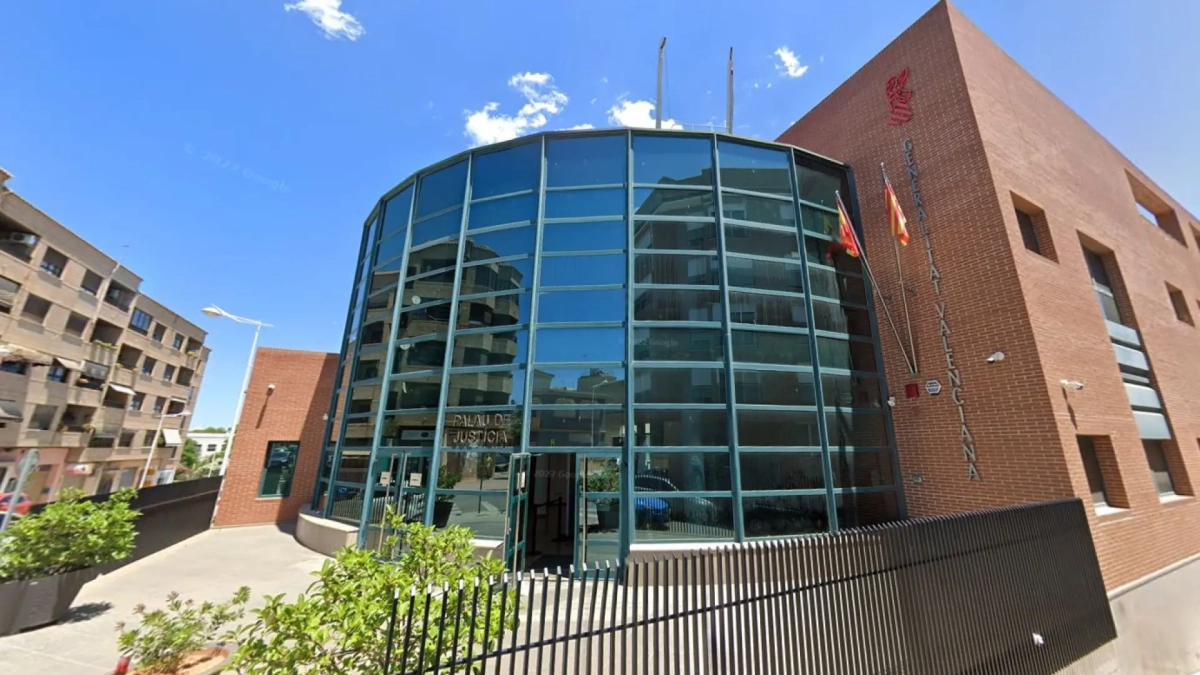 Exterior del Juzgado de Instrucción número 2 de Picassent.