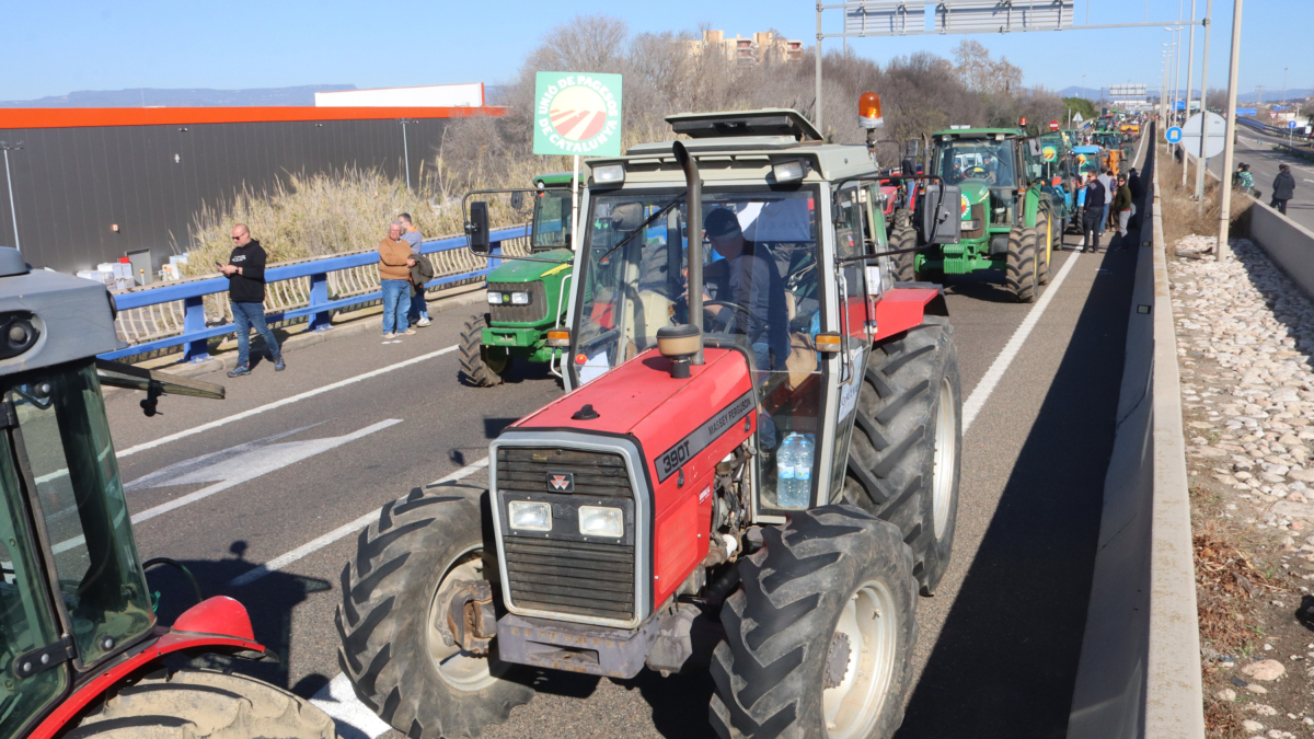 Imatge d'arxiu de tractors a Tarragona.
