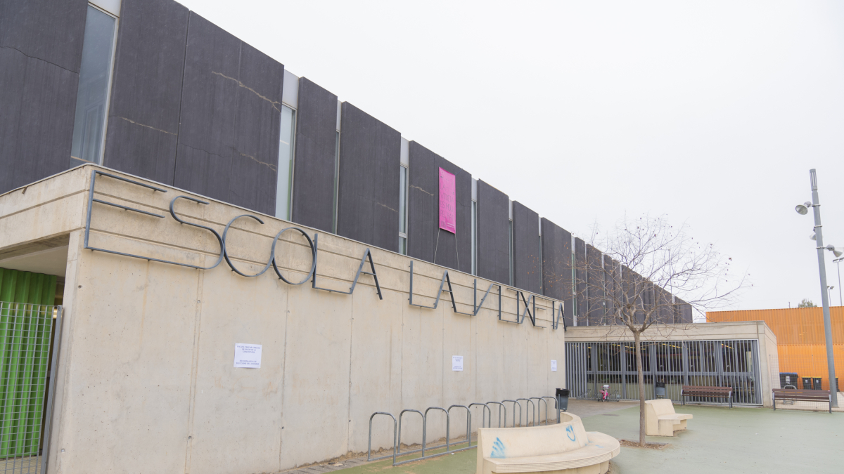 Fotografia d’arxiu de l’exterior del centre educatiu.