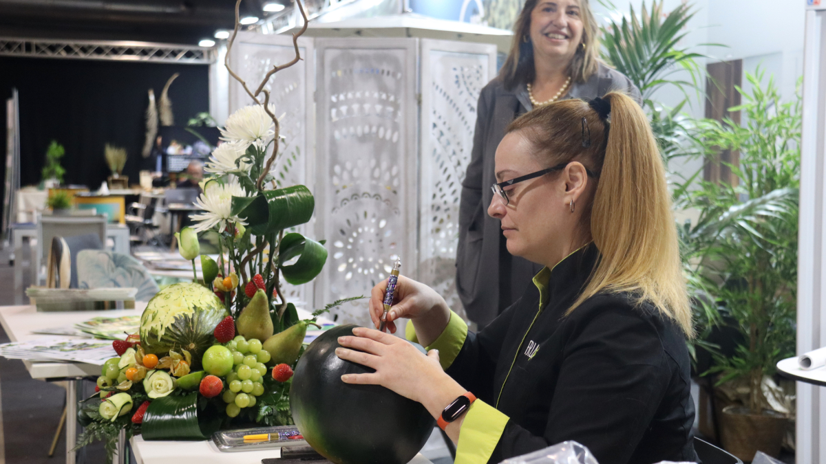 Uno de los expositores de la Turismarket en firaReus.