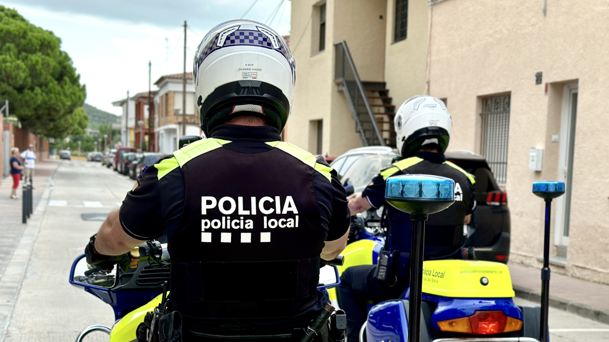 Imatge d'arxiu de la Policia Local de Roda de Berà.