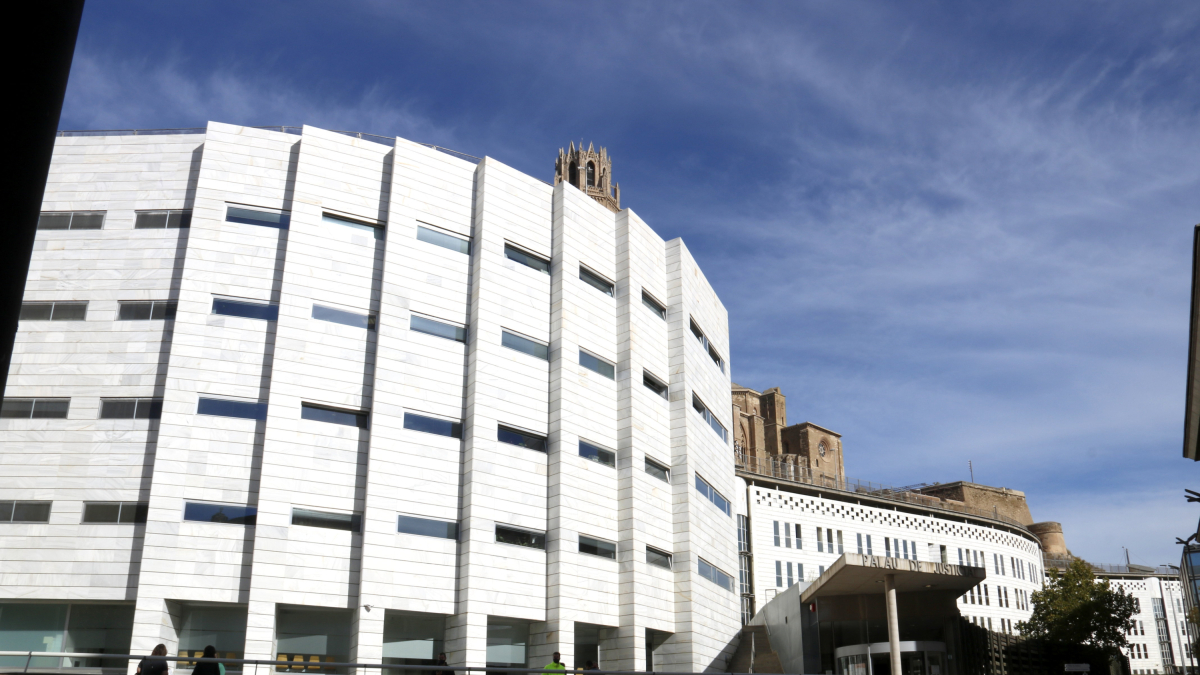 Imatge d'arxiu dels jutjats de Lleida.