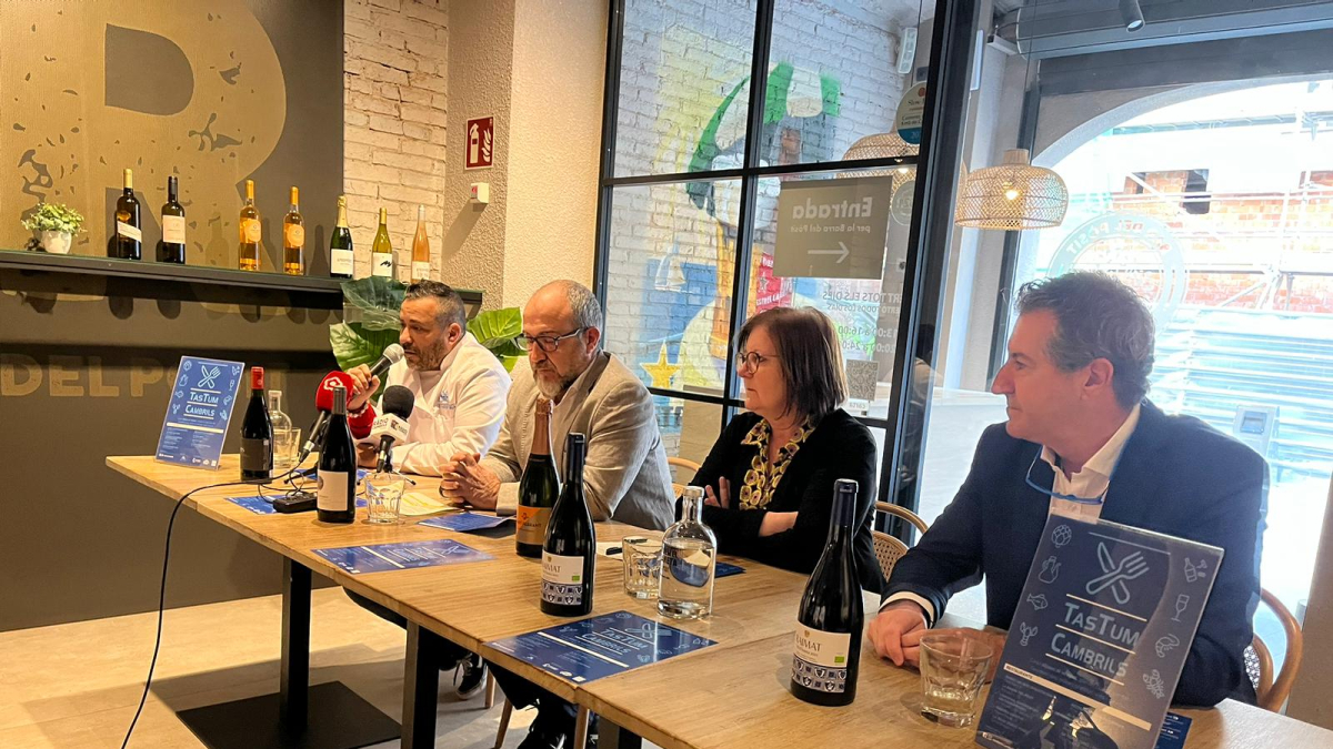 Imatge de la presentació de la ruta a La Barra del Pòsit.