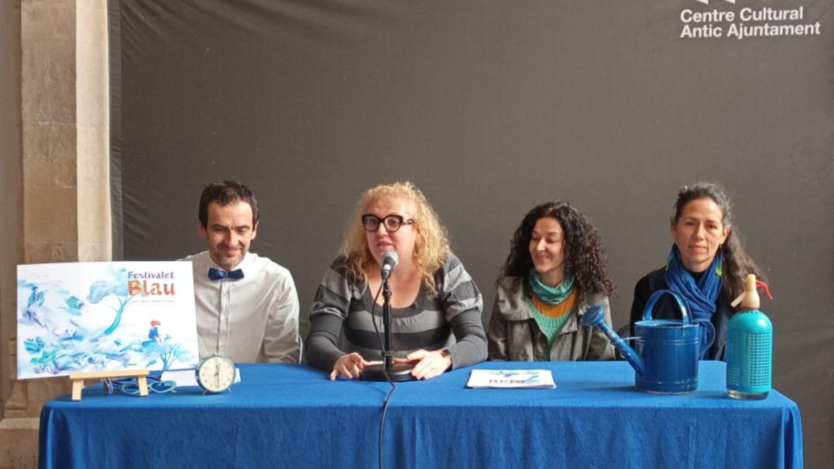 Imagen de la presentación del Festivalet Blau.