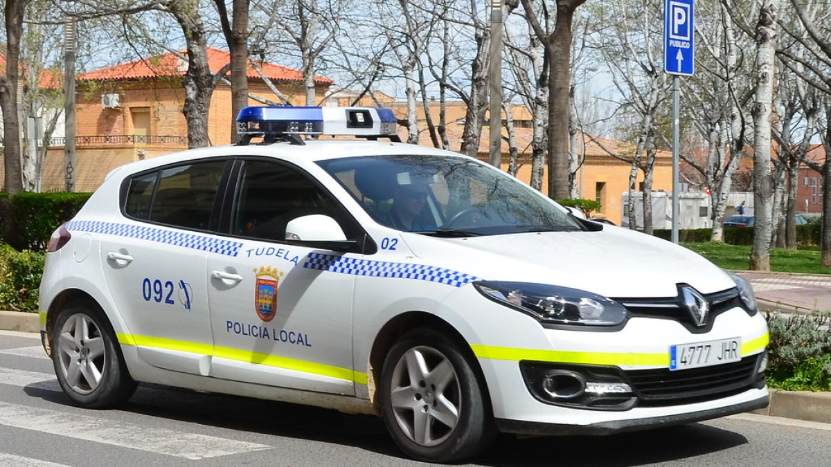Imagen de la Policía Local de Tudela.