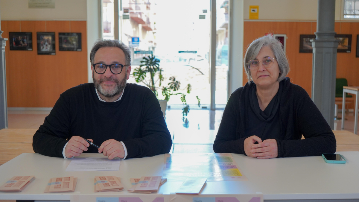 Daniel Recasens y Cristina Garreta presentan el programa del Març Marçot 2024