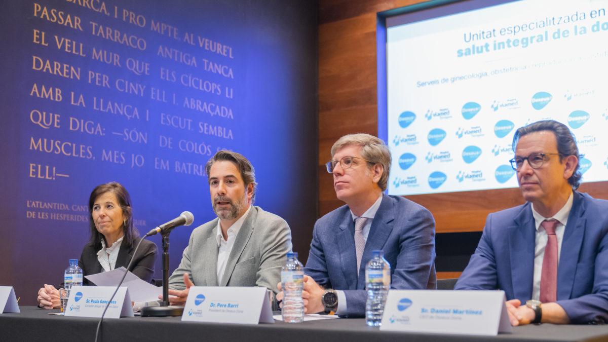 Acto de presentación de la nueva unidad especializada en la salud integral de la mujer..