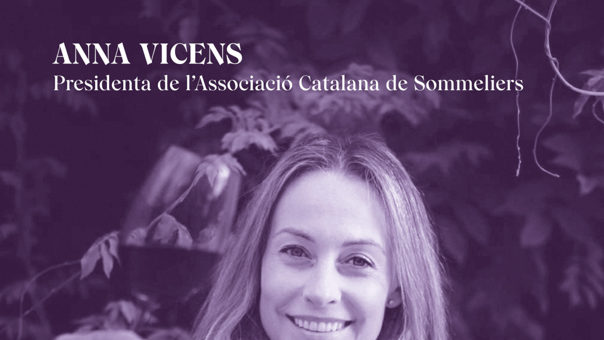 Imagen de Anna Vicens, presidenta de la Asociación Catalana de Sumilleres
