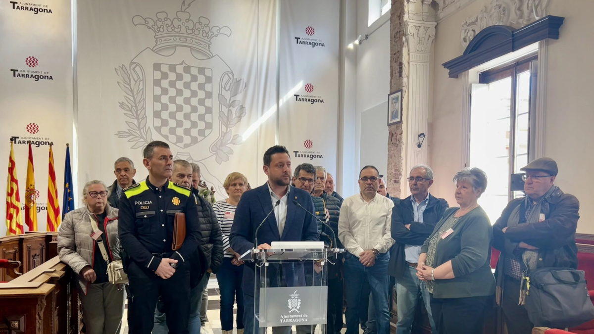 Imatge de la roda de premsa