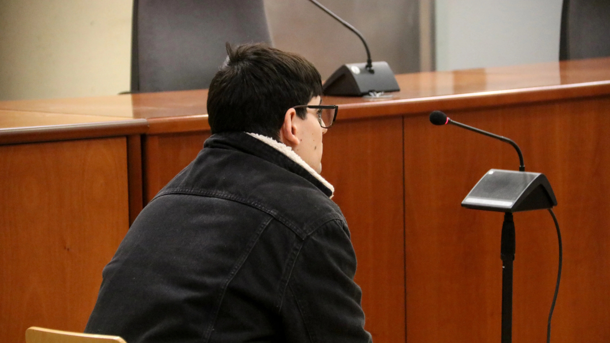 El joven que ha admitido agredir sexualmente a dos chicas durante la vista a la Audiencia de Lleida