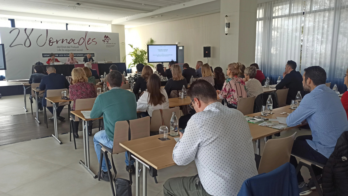 Imatge d'una edició anterior de les Jorandes de Dret del Treball i de la Seguretat Social