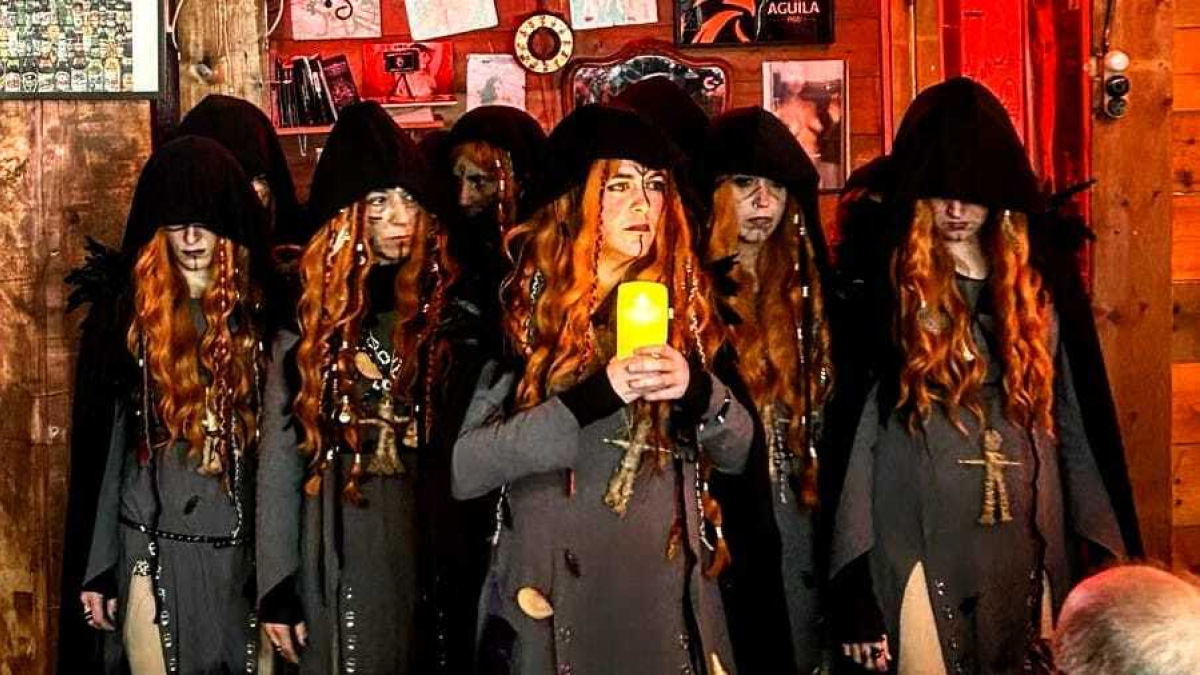 Las de la Chiri en una actuación en Tarragona.