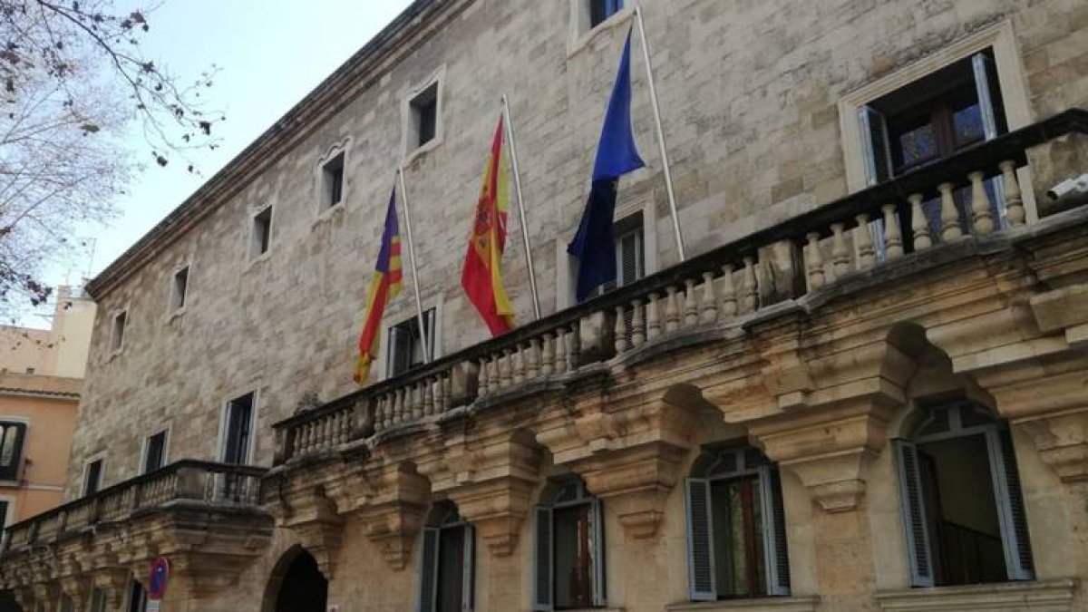 Imatge de l’audiència provincial de Mallorca.