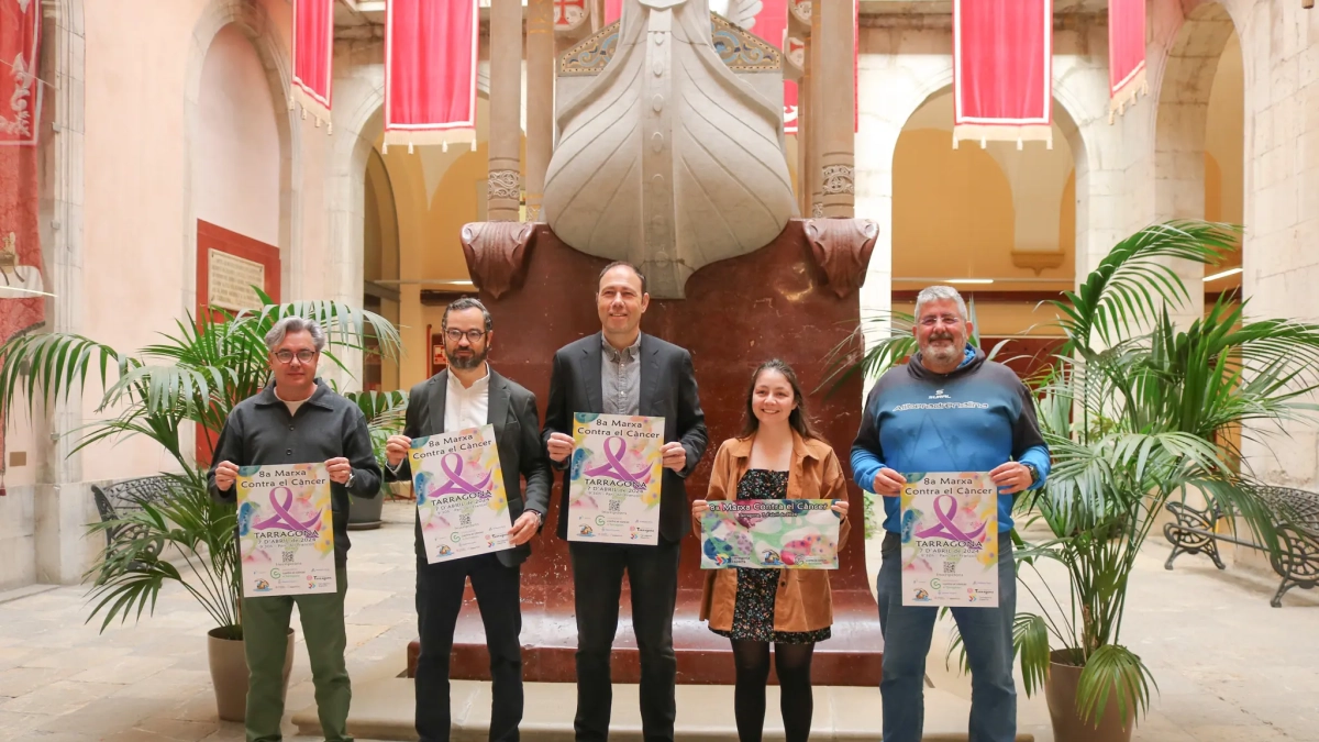 Presentació de la 8a Marxa Contra el Càncer de Tarragona.