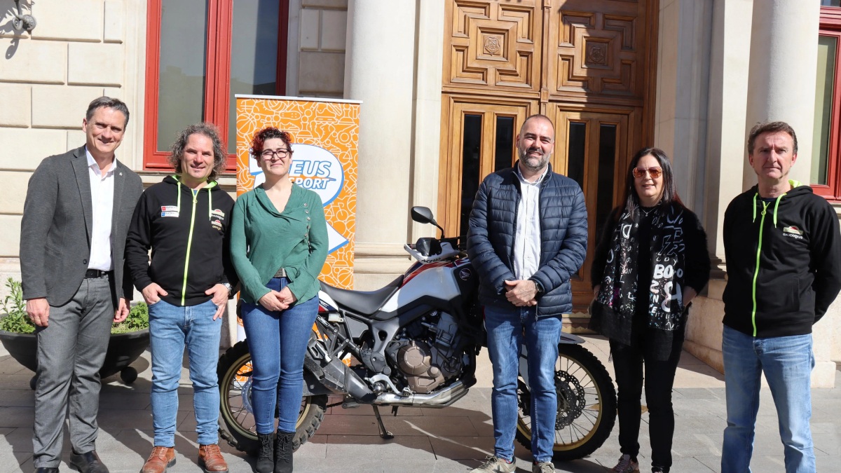 Presentació de la 6a edició de la ruta motociclista Eutiches Book Reus.