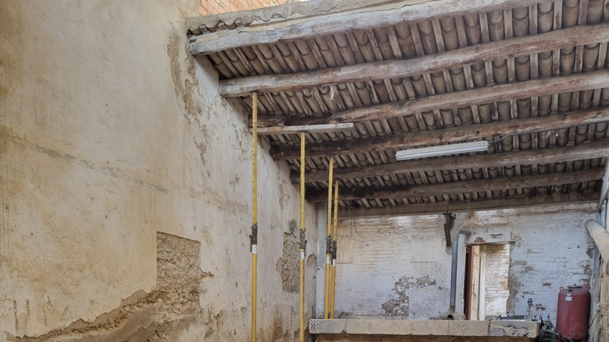 Imatge de l'estat de l'edifici.