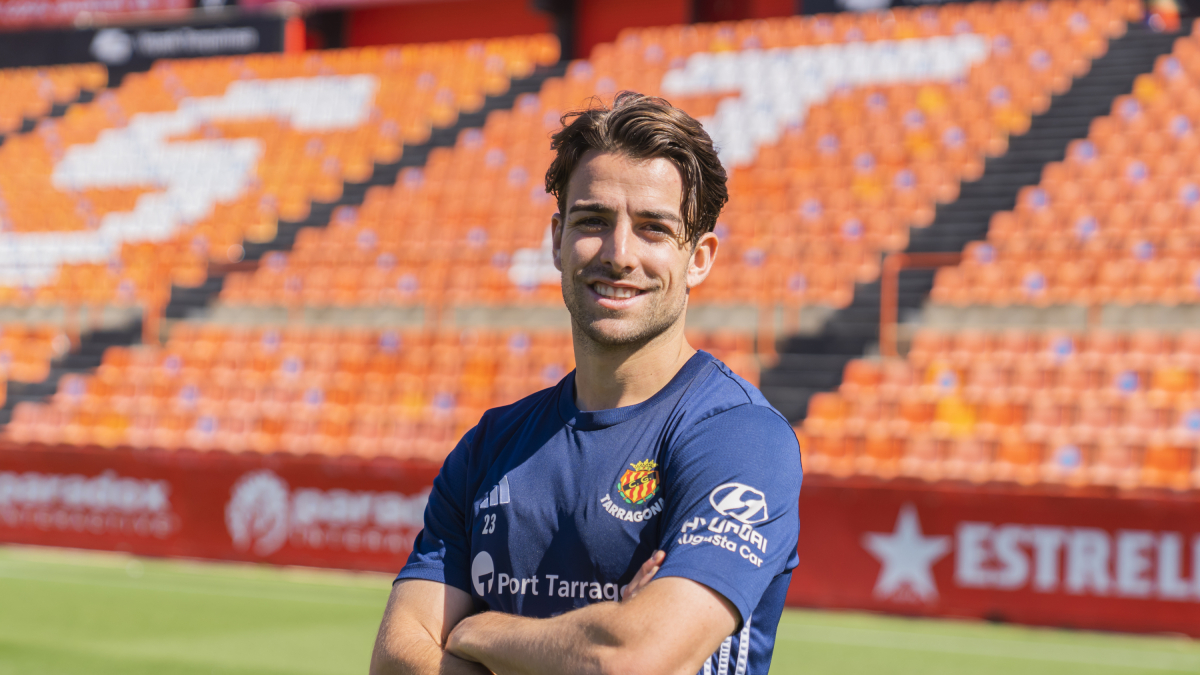 Imagen de David Concha en el Nou Estadi Costa Daurada.