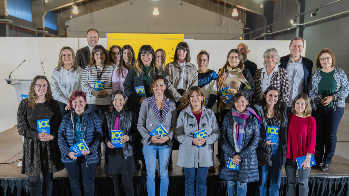 Acte de cloenda de l’’AI Skills Lab’, al Refugi 1 del Moll de Costa.