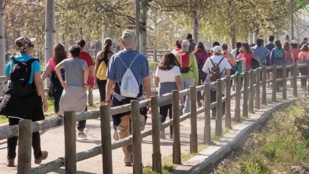 Cartel de la caminata por el autismo de Tarragona.