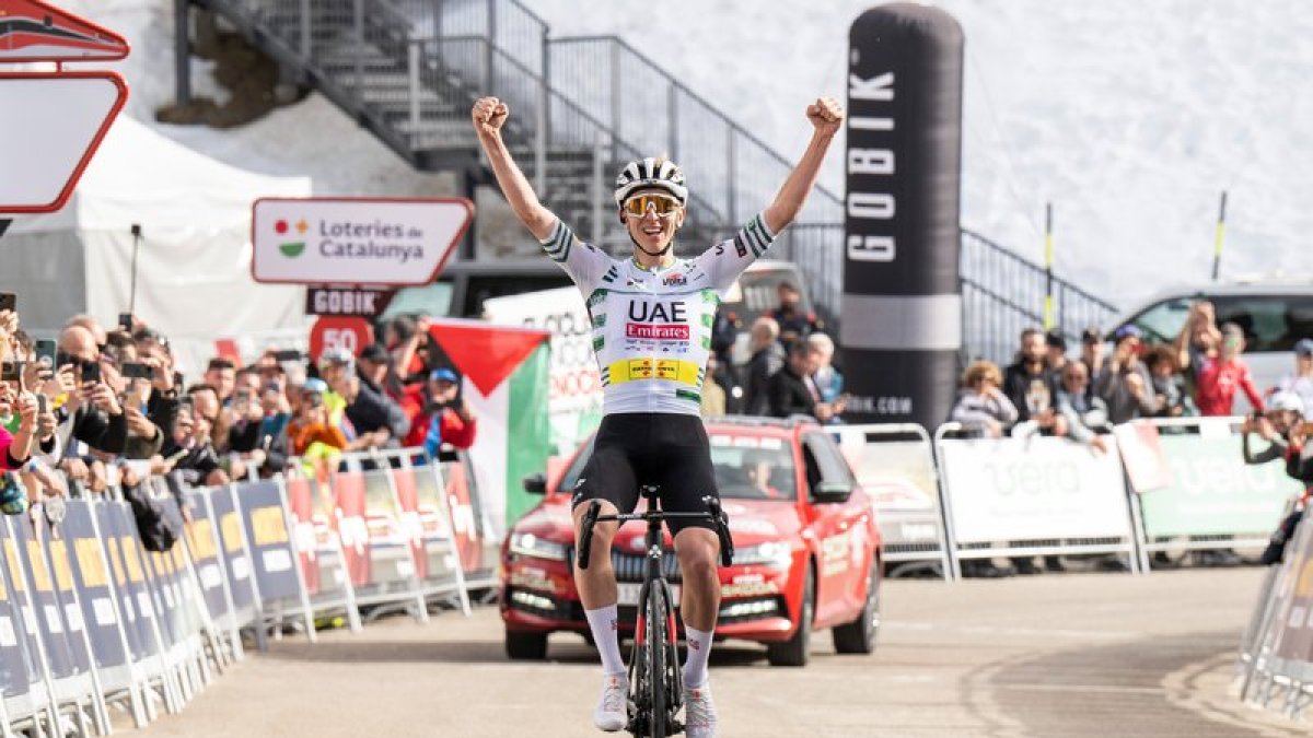 Imagen de Tadej Pogacar.