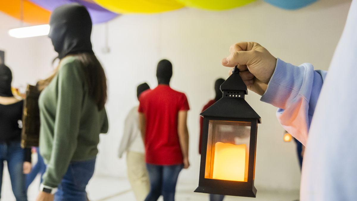 Assaig de la Dansa de la Mort.