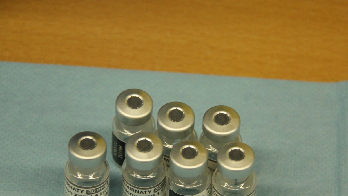 Viales de la vacuna de la covid-19.