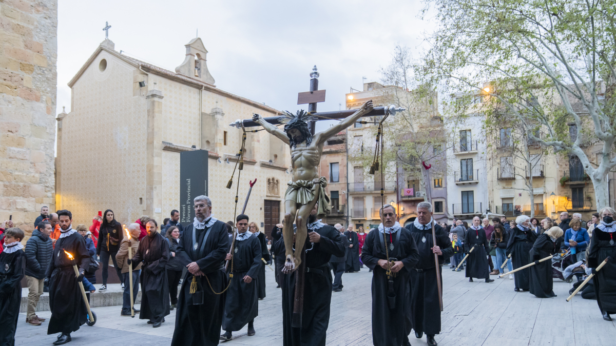 La imatge va sortir de l’església de Natzaret cap al Portal de Sant Antoni.