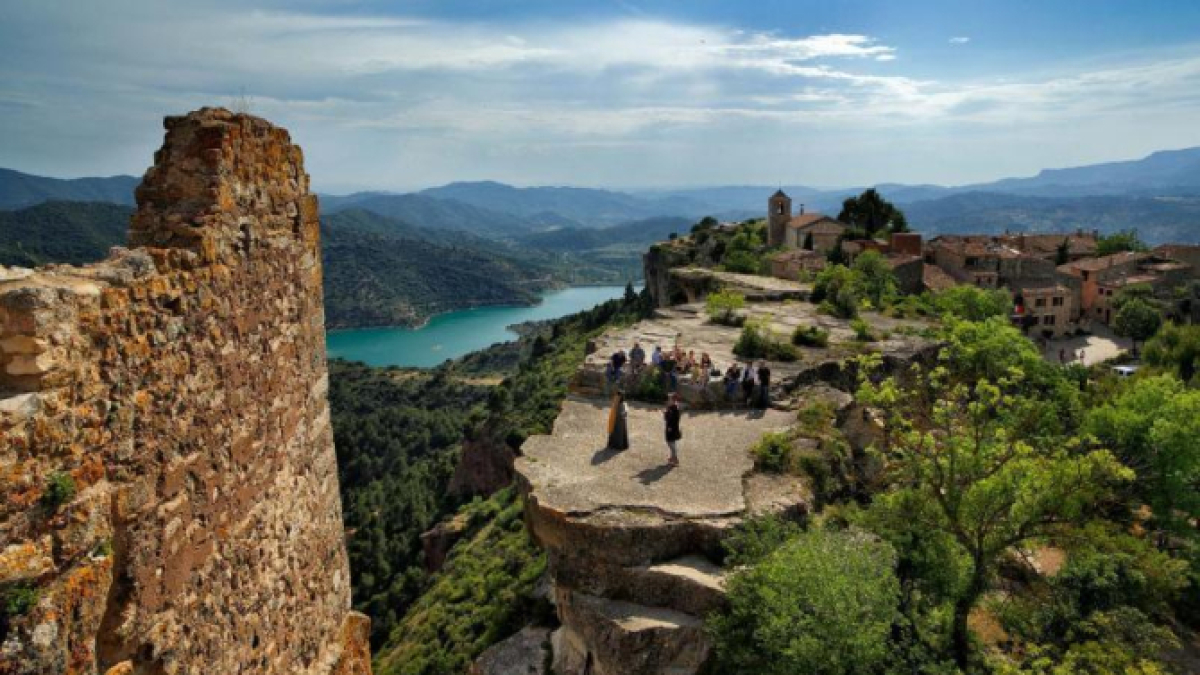 Imatge del poble de Siurana.
