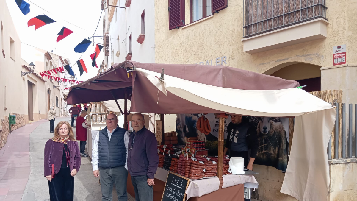 Acto inaugural del Mercado Medieval de Creixell.