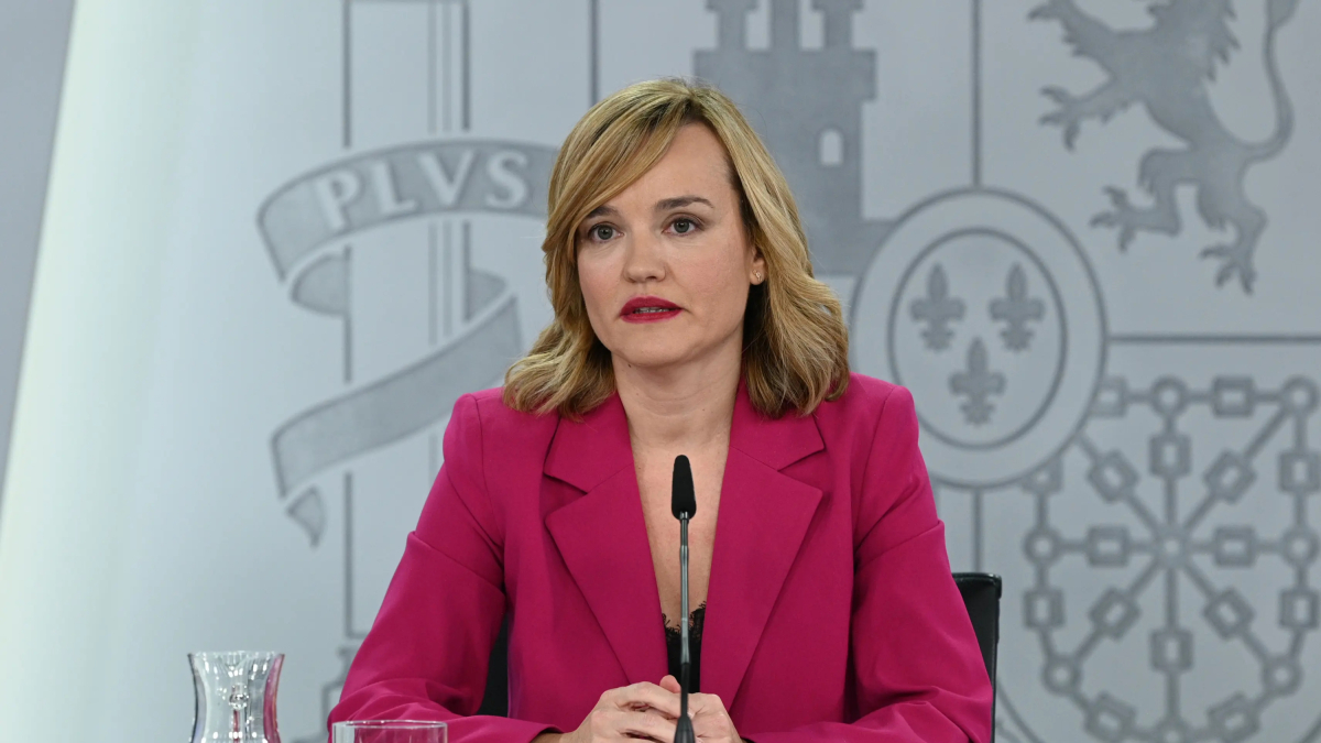 La ministra y portavoz del gobierno, Pilar Alegria, en una fotografía de archivo