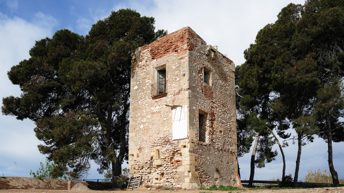 Imatge de la Torre d’en Virgili de la Pineda.