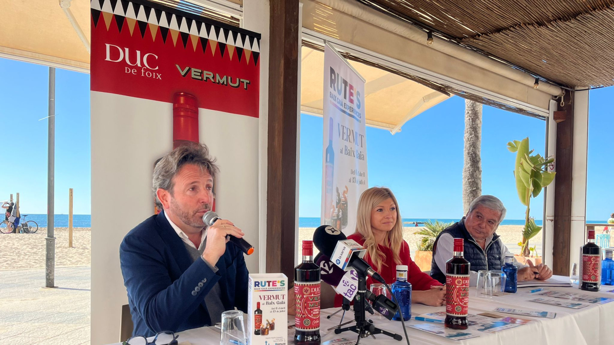 Imatge de la presentació de la nova ruta.