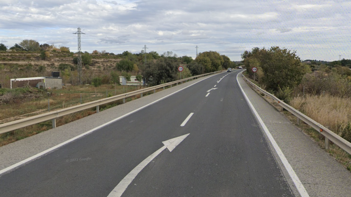 Imagen de un tramo de la C-37.