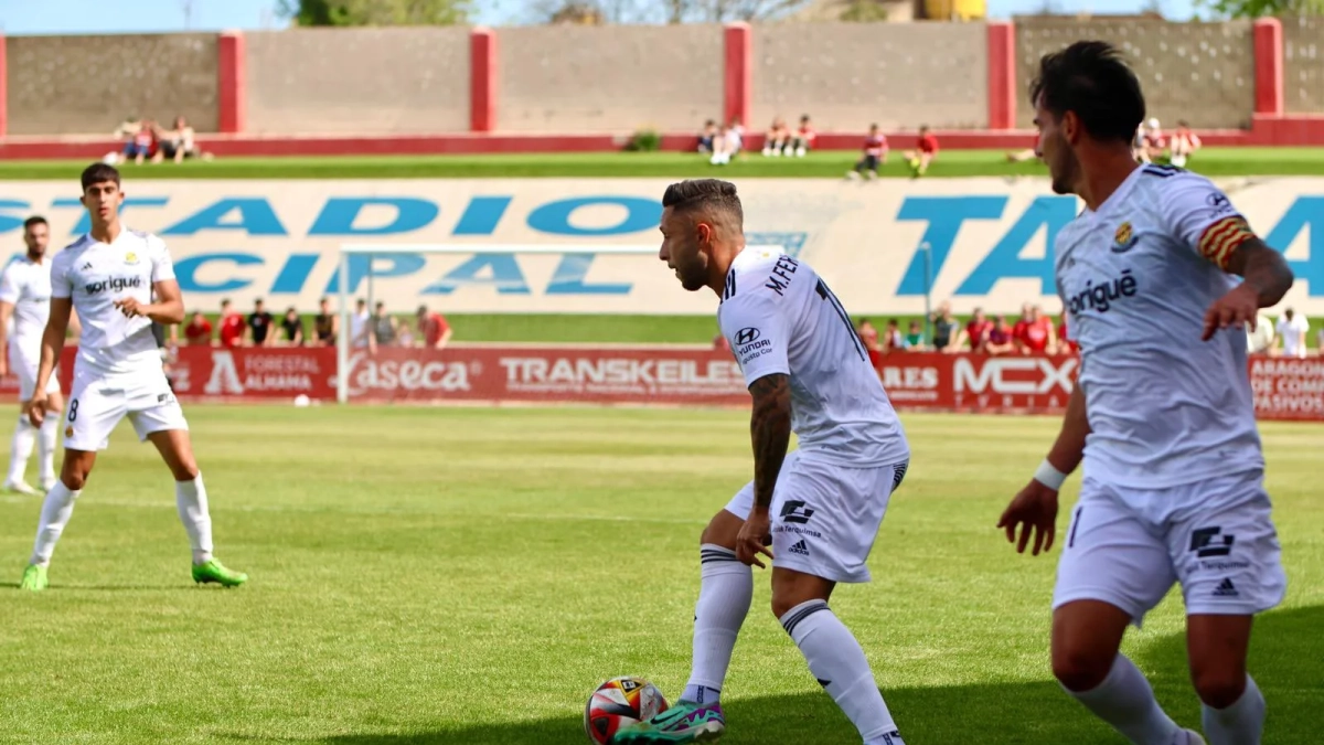 Imagen del partido de este domingo