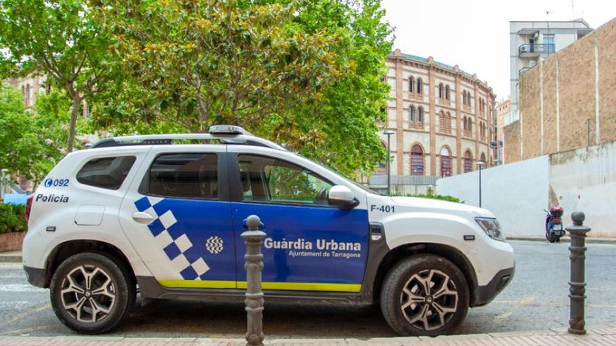 Imagen de un vehículo de la Guardia Urbana de Tarragona.