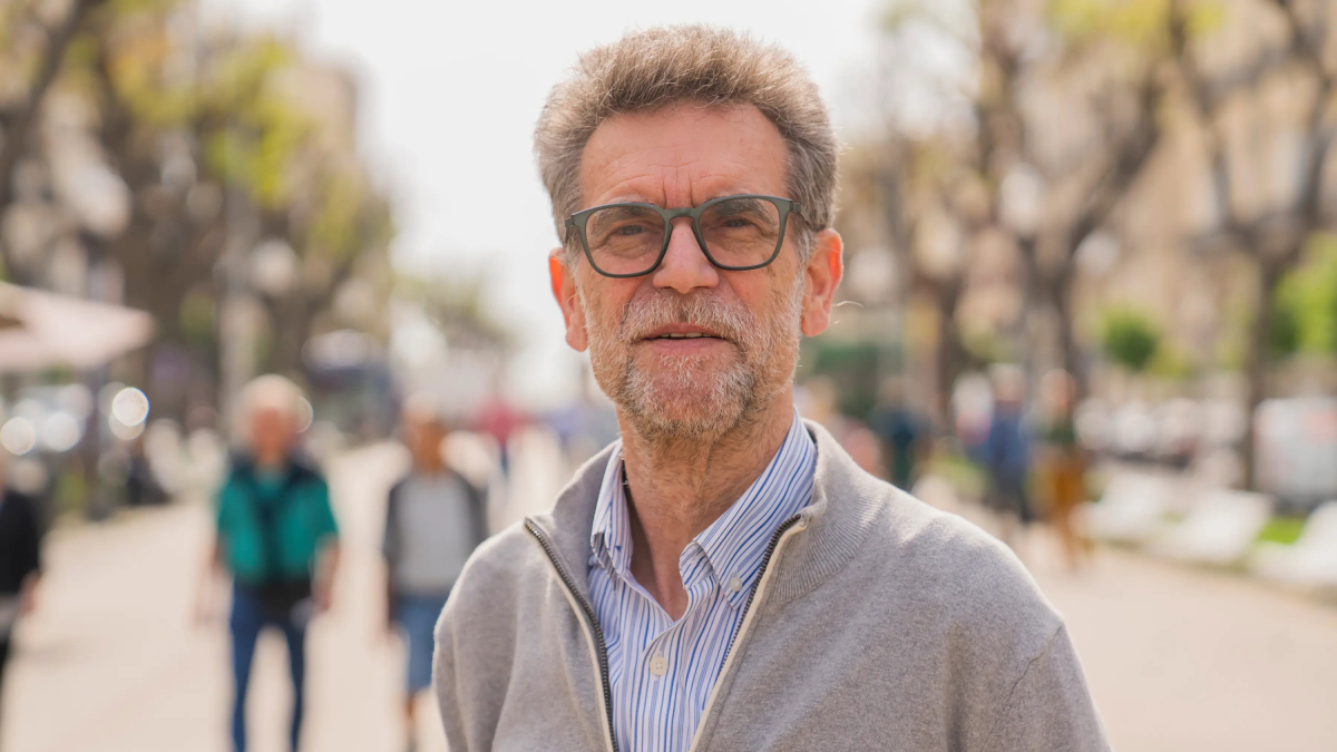 L’escriptor Alfons Cama, aquest dilluns, a Tarragona.