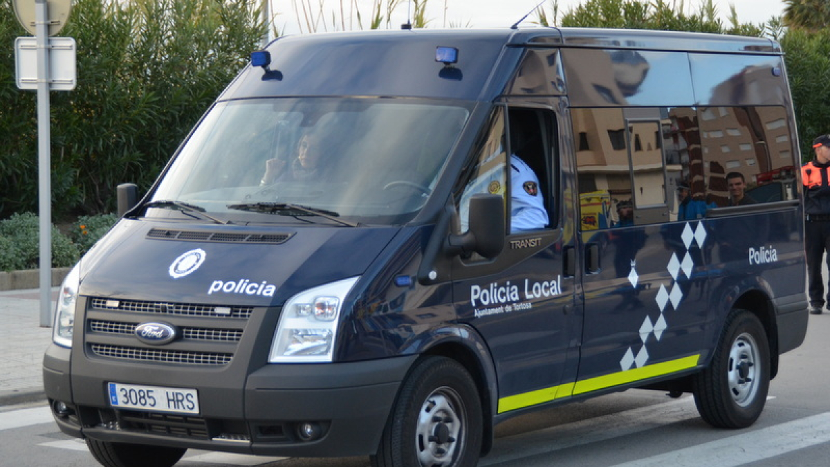 Imagen de la Policía Local de Tortosa.