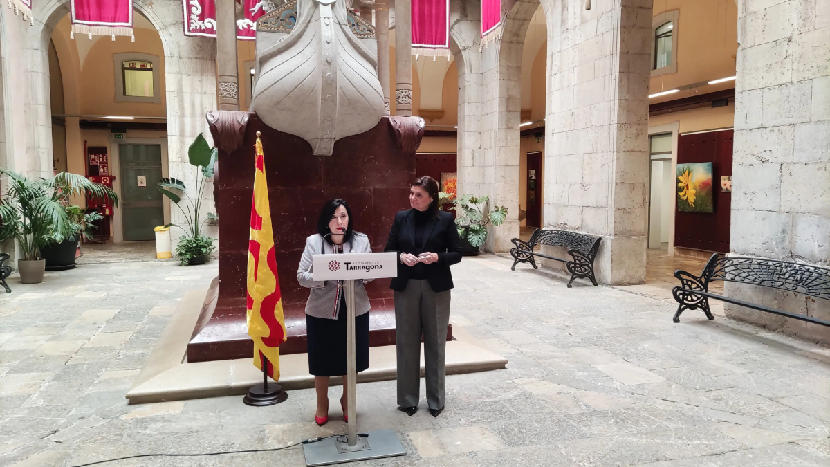 La portavoz del PP en el Ayuntamiento de Tarragona, Maria Mercè Martorell.