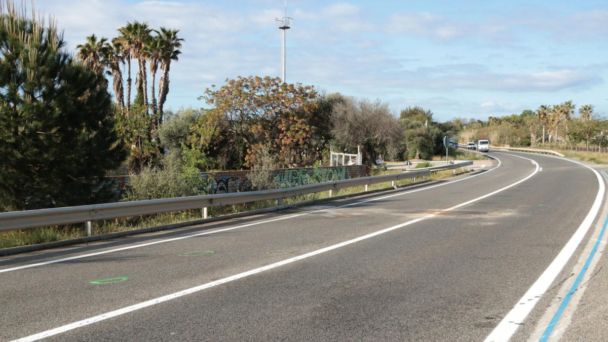 L'accident mortal d'aquest dijous a la nit ha tingut lloc al punt quilomètric 4,7 de la carretera T-310, a Riudoms.